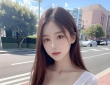 白皙美女，若隐若现才诱惑！